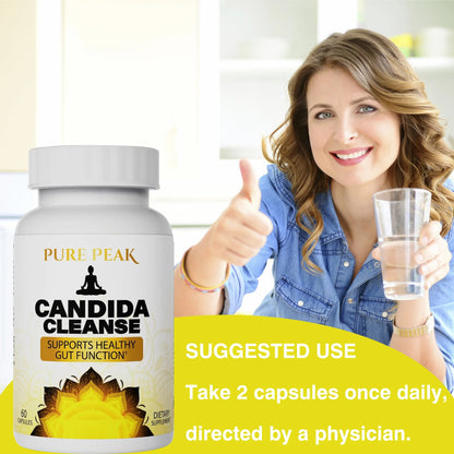 SUPLEMENTO CANDIDA CLEANSE -EQUILIBRIO INTENSTINAL Y LIMPIEZA DIGESTIVA